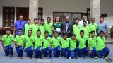 Recibe Alcaldesa Selección Sub 12 de la Liga Infantil de Fútbol