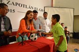 Recibe Alcaldesa Selección Sub 12 de la Liga Infantil de Fútbol