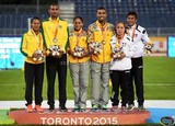 Atleta zapotlense parapanamericana  gana medalla de bronce en Toronto 2015