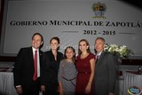 Aspecto del 3er. Informe de Gobierno de la Administración 2012-2015 en Zapotlán El Grande, Jal.