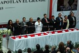 Aspecto del 3er. Informe de Gobierno de la Administración 2012-2015 en Zapotlán El Grande, Jal.