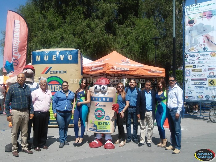 Inició la EXPO CONSTRUCCIÓN 2015, solo este fin de semana en el Jardín Principal de Cd. Guzmán, Jal.