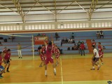 Aspecto del Torneo de Voleibol de Feria Zapotlán 2015, en el Gimnasio Gómez Morín