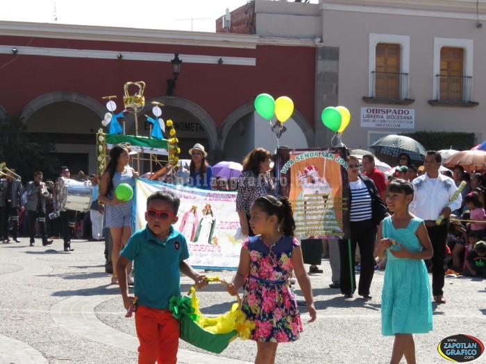 Aspecto de la Tradicional PEREGRINACIÓN del AUSENTE 2015, agradeciendo a San José