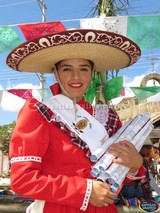 Alegre Anuncio de las Fiestas en Honor a la Guadalupana en El Fresnito, Jal.