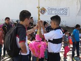 CABALLEROS DE COLÓN conviven con la Niñez de Zapotlán El Grande, Jal.