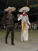 Aspecto de la Coronación de Estefanía Cárdenas Reina de los Festejos Charrotaurinos Villa de Alvarez 2016