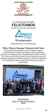 CANACO-Servytur Ciudad Guzmán, 96 años de impulsar la economía del Sur de Jalisco
