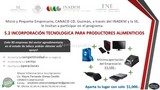 CANACO Cd. Guzmán, invita a Productores Alimenticios a adquirir equipos de computo