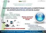 CANACO Ciudad Guzmán invita a restauranteros a beneficiarse con paquetes de INADEM