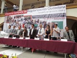 Aspecto de la Clausura de Regularización Ciudadana en Tamazula, Jal.