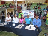 Aspecto de la Inauguración del 1er. Torneo de Fútbol Empresarial CANACO Cd. Guzmán 2016