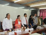 Aspecto de la Reunión Ordinaria del CMPSE en la Secundaria Benito Juárez