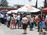 Aspecto de la 2da. Feria del Chicharrón y la Artesanía en Gómez Farías, Jal.