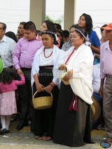 Aspecto del Tradicional Desfile de CARROS ALEGÓRICOS y TRONO en Honor del Señor del Perdón en Tuxpan, Jal.