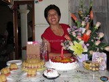 Alegre festejo de Cumpleaños de Marisela Ochoa Cedeño en compañía de Familiares y Amigos