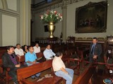 Arq. Fernando Castolo, Cronista de Zapotlán imparte Recorrido Histórico a Compañeros de la Generación 74-77 Grupo 
