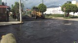 Realizan reparación de calles en la colonia Benefactores