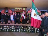 Mtro. Rene Santiago Macias, pronuncia el Tradicional Grito de Independencia en Zapotiltic, Jal.