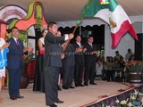 Mtro. Rene Santiago Macias, pronuncia el Tradicional Grito de Independencia en Zapotiltic, Jal.