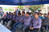 Inauguran obra de saneamiento básico en Huescalapa.