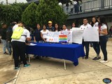 Aspecto de la 2da. Feria de la Sexualidad en la Preparatoria Regional de Tamazula de Gordiano, Jal.