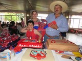 Alegre fiesta de Cumpleaños de Doña Esthela Solis y Miguelito Saucedo Aguilar