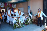 Elaboraciòn y Traslado del ENROSO en Honor a la Virgen del Rosario