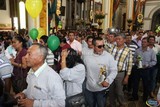 Trabajadores de la Construcción y otras agrupaciones en su tradicional Peregrinación en Agradecimiento a San José de Zapotlán