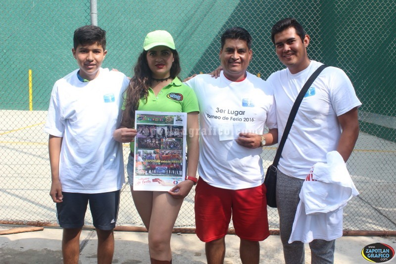 Aspecto de la Final del Torneo de FRONTENIS Feria Zapotlán 2016
