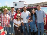 Aspecto del Toro de Once de Veterinaria con el masivo de la Banda MS en la Feria Zapotlán 2016