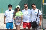 Aspecto de la Final del Torneo de FRONTENIS Feria Zapotlán 2016