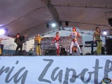 Los Wapayasos convivieron alegremente con el público del Teatro de la Feria Zapotlán 2016