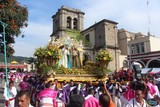 Aspecto de las Alegorías y Trono de San José y su Sagrada Familia 2016