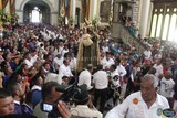 Aspecto del Regreso de la Sagrada Familia de San José a Catedral