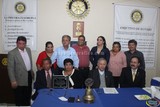 ROTARIOS de Ciudad Guzmán reconocen Labor del Profesor Jesús Guzmán, Director de Cuatro TV