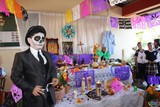 Regidores acuden a Primaria Miguel Hidalgo para Calificar Concursos de Día de Muertos