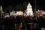 Imágenes del Panteón Municipal de Zapotlán en la Celebración del Día de Muertos