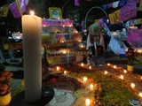 Alumnos del CBtis 226  elaboran Altares de Muertos en el Centro Histórico de Zapotlán