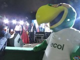 Aspecto de la CLAUSURA de la Feria de Todos los Santos COLIMA 2016