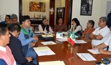 Firman convenio JIRCO y SEMADET para la compra de maquinaria de extracción de lirio de la Laguna de Zapotlán