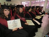 Aspecto de la Graduación de 16 Bachilleres en la modalidad Semi Escolarizada impulsada por la Preparatoria Regional de Tamazula, Jal.