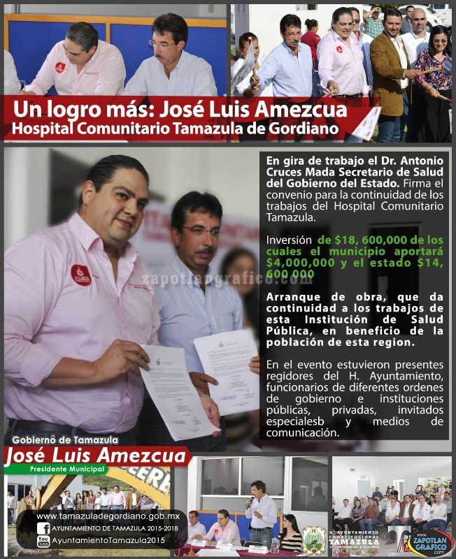 INFORMACIÓN del Gobierno Municipal de Tamazula de Gordiano, Jal.