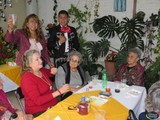 Aspecto del Festejo de Doña ELENA CONTRERAS BERNARDINO en sus 90 Años de Vida