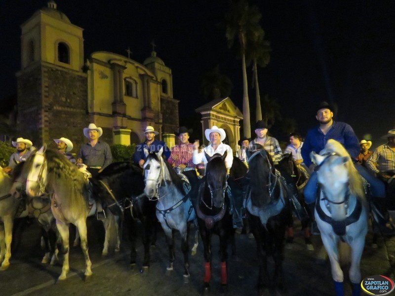 Aspectos de la CABALGATA NOCTURNA Conmemorativa a los 160 Años de los Festejos Charrotaurinos Villa de Alvarez 2017