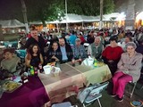Disfrutando de la Orquesta Colorado Naranjo en el Carnaval Sayula 2017