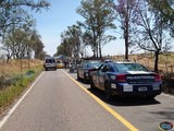 Accidente Provocado por quema de pastizales, carretera Los Mazos-Cuatro Caminos