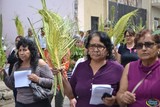 Procesión de Palmas en Domingo de Ramos 2017 en Tamazula, Jal.