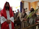 Procesión de Palmas en el barrio de San Cayetano, al inicio de la Semana Santa 2017