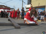 VIACRUCIS VIVIENTE tradicional en el barrio de La Merced de Cd. Guzmán, Jal.